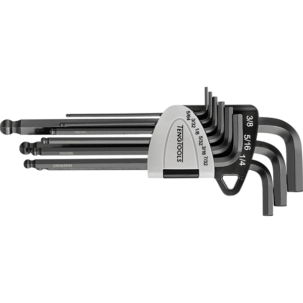 9 Piece AF Chrome Molybdenum Hex Key Set
